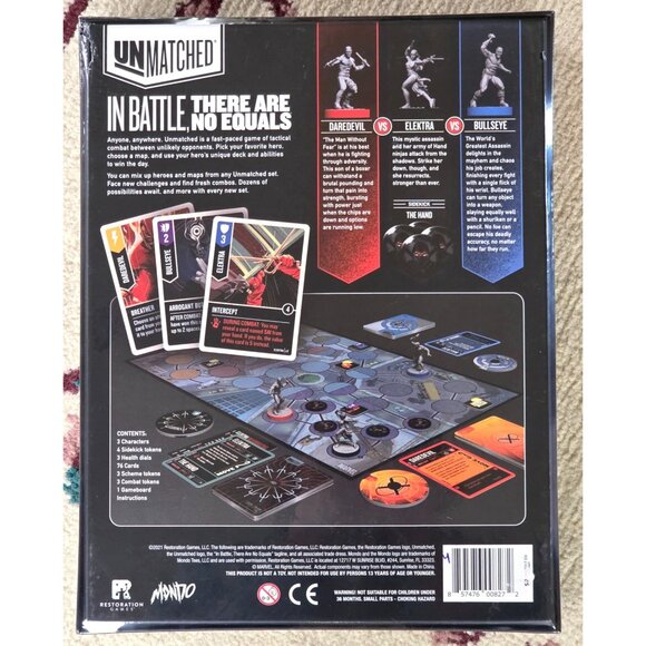 Marvel Unmatched: Hell’s Kitchen Board Game Restoration Games NEW SEALED - Picture 5 of 6